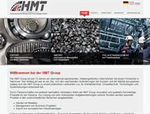 Tablet Screenshot of hmt-holding.com